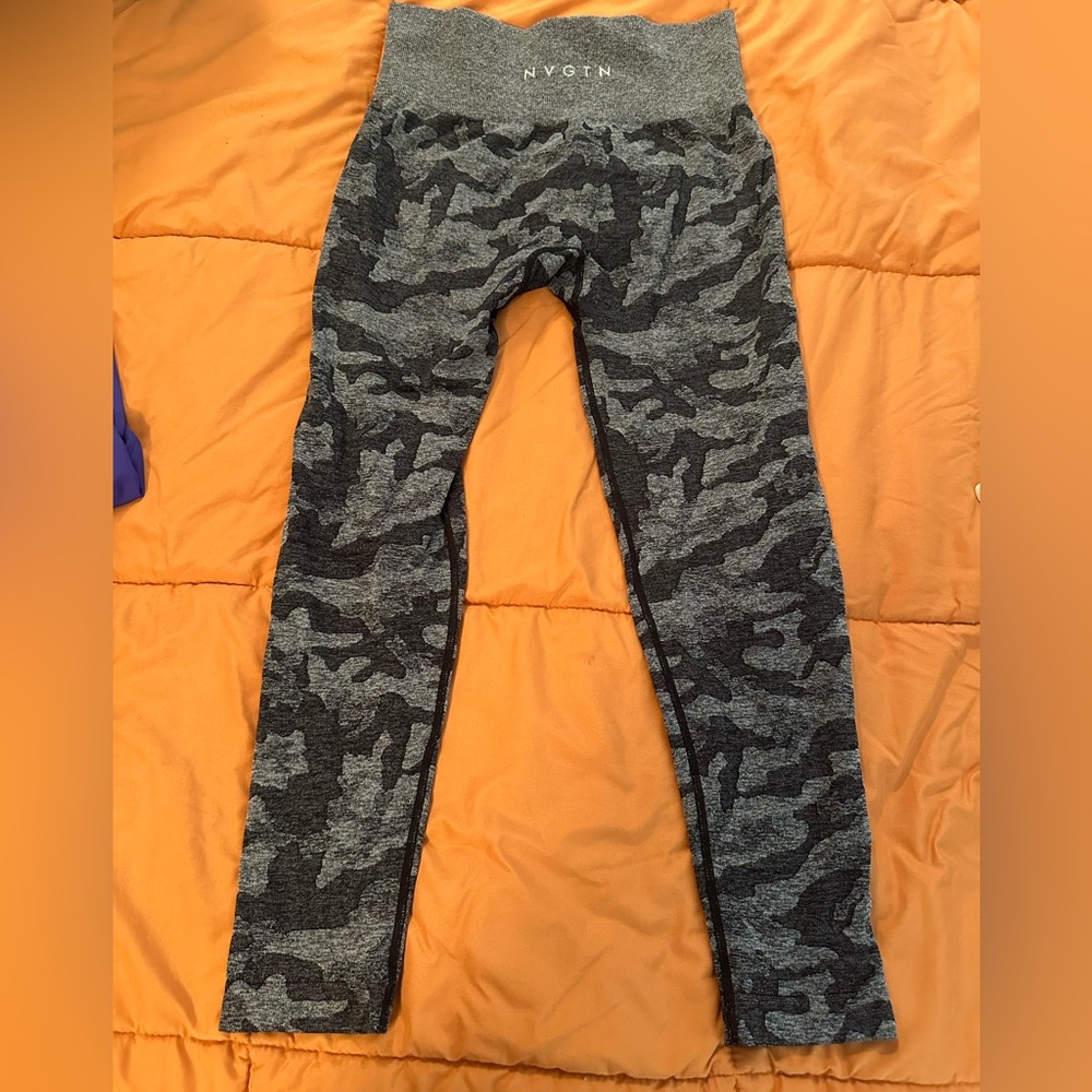 NVGTN Gray Camouflage Leggings